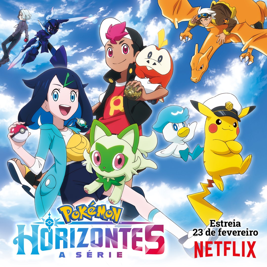 Netflix anuncia data de estreia para Pokémon: Horizontes