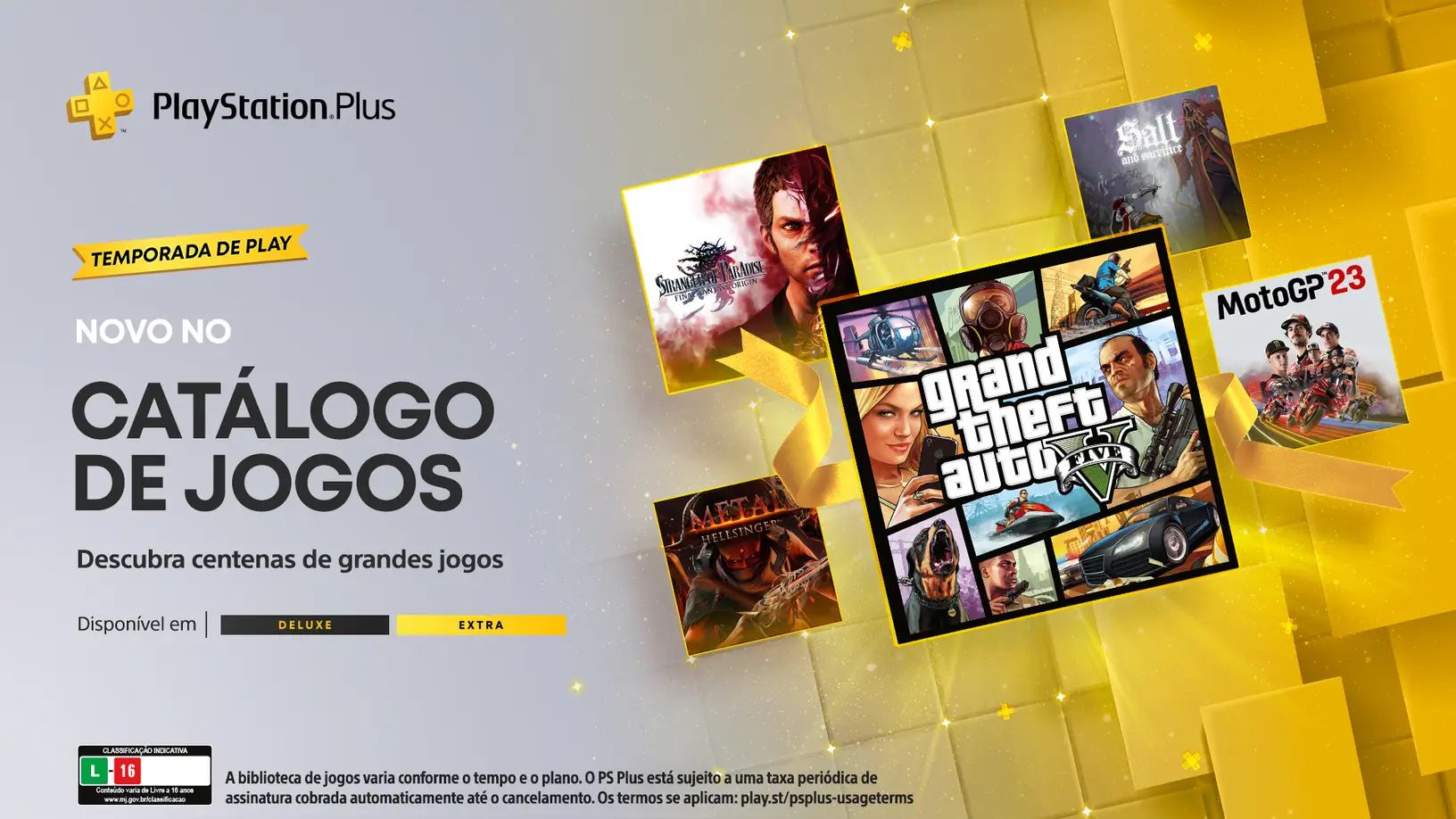 PlayStation anuncia jogos que entrarão no catálogo da PS Plus Extra e  Deluxe em Maio